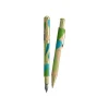 Enzo Varini Palazzo Scandinavo - Parure de stylo à bille et stylo plume - bleu clair