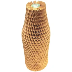 E.Pack La Couronne - 200 Manchons 100% papier -Diamètre 23mm Epaisseur nid d'abeille 1 cm Longueur 600mm - 50 gr - kraft pure pâte -