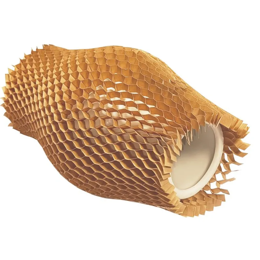 E.Pack La Couronne - 100 Manchons 100% papier -Diamètre 47mm Epaisseur nid d'abeille 2 cm Longueur 600mm - 50 gr - kraft pure pâte -