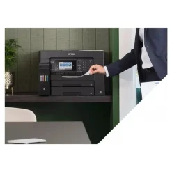Epson EcoTank ET-16605 - Imprimante multifonction jet d'encre couleur A3 - USB, LAN, hôte USB, Wi-Fi - noir