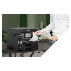 Epson EcoTank ET-5805 - Imprimante multifonction jet d'encre couleur A4 - USB, LAN, Wi-Fi(ac) - noir