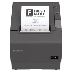 Epson TM T88V - imprimante tickets reconditionnéee Grade A - Noir et blanc - thermique direct - gris foncé