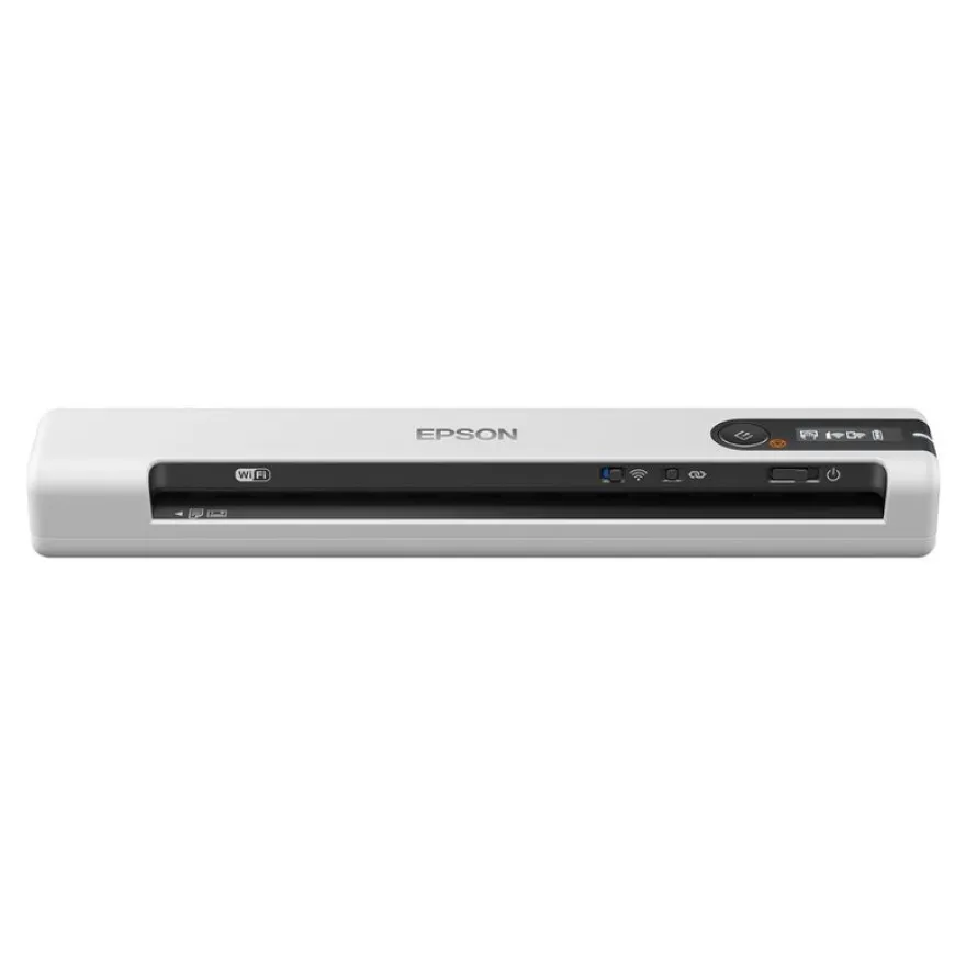 Epson WorkForce DS-80W - scanner de documents - 600 dpi x 600 dpi A4 - portable - USB 2.0, Wi-Fi(n)