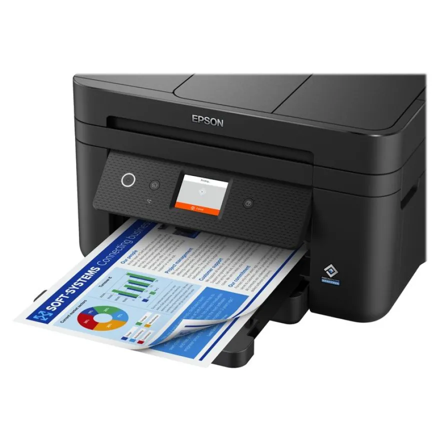 Epson WorkForce WF-2960DWF - Imprimante multifonction jet d'encre couleur A4 - USB 2.0, LAN, Wi-Fi(n)
