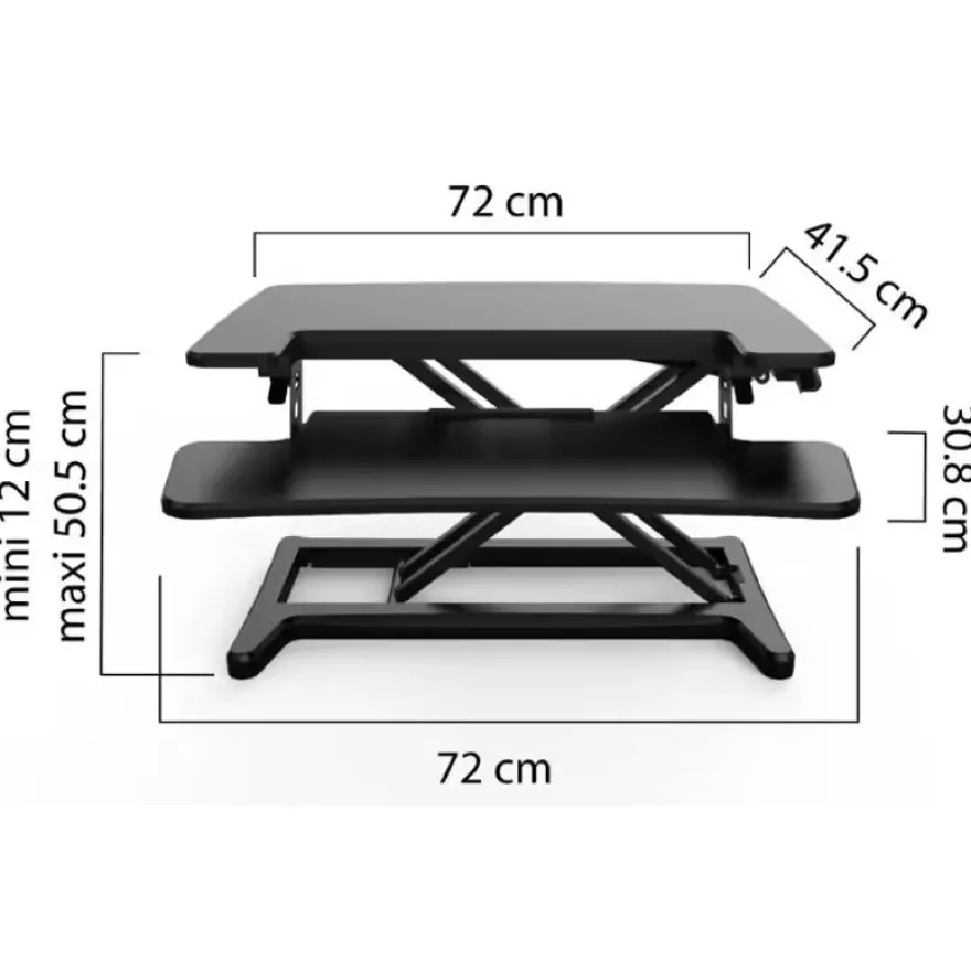 Ergo Desk 2 - Station de travail assis-debout - noir