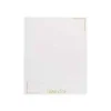 Erica Prestige - Livre d'or 21 x 26 cm - blanc