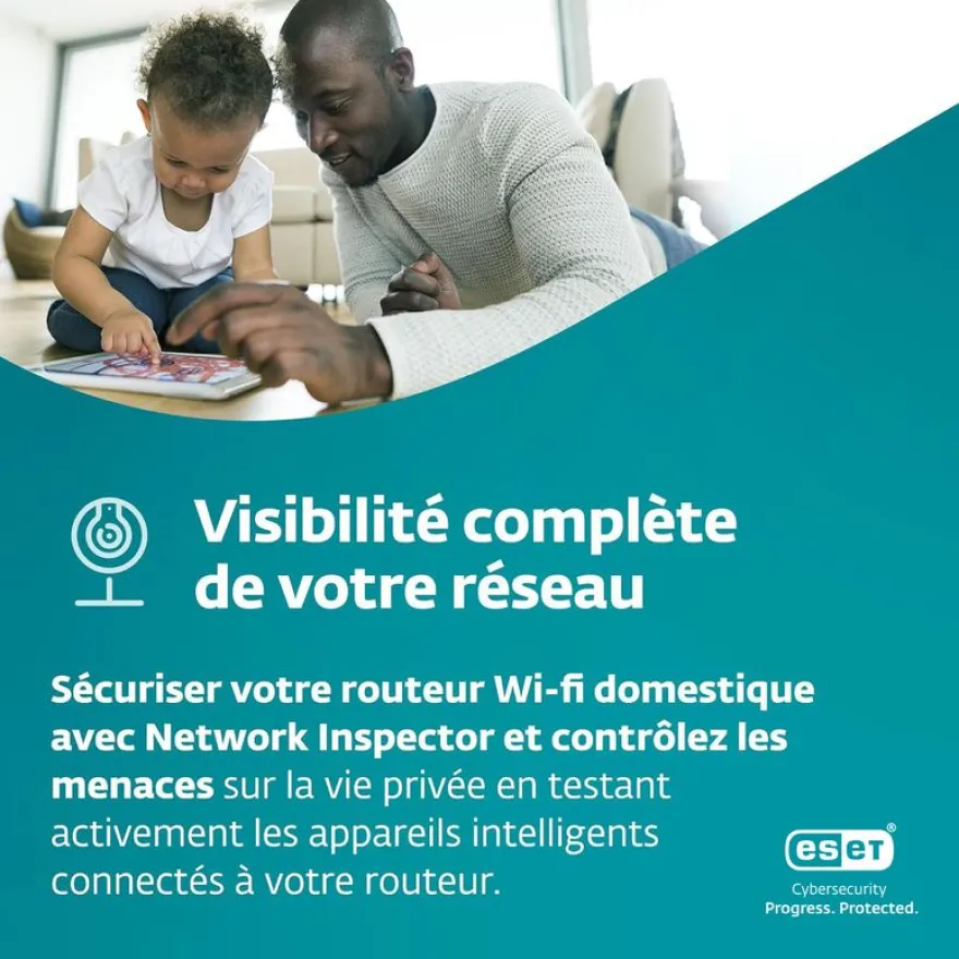 ESET HOME Security Essential - Licence d'abonnement - 2 ans - 2 appareils - Win, Mac, Android, iOS
