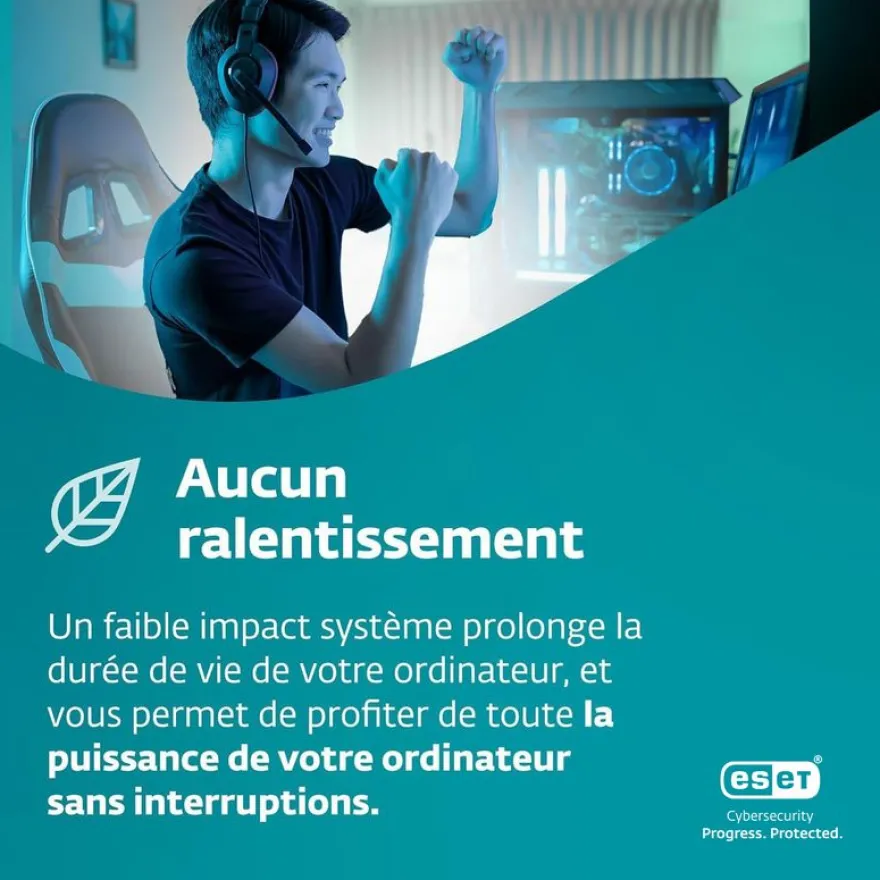ESET NOD32 Antivirus - Licence d'abonnement - 2 ans - 1 PC - Win