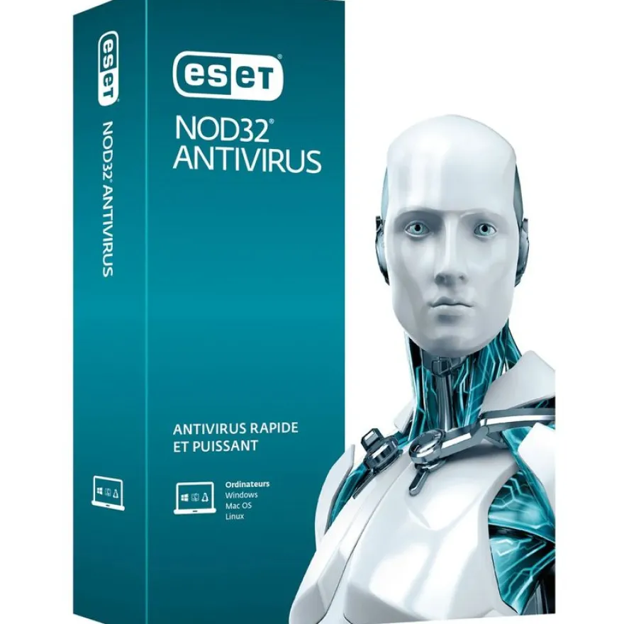 ESET NOD32 Antivirus - Renouvellement de la licence d'abonnement - 1 an - 2 PC - Win