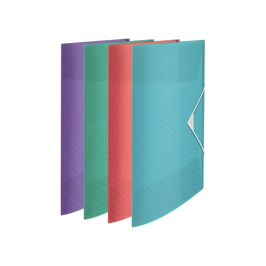 Esselte Colour'Breeze - Chemise polypro à 3 rabats - A4 - pour 150 feuilles - disponible dans différentes couleurs