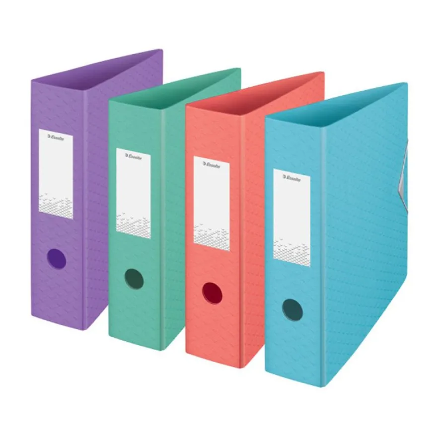 Esselte Colour'Breeze - Classeur à levier - Dos 82 mm- A4 - pour 500 feuilles - disponible dans différentes couleurs