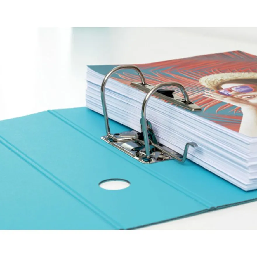 Esselte Colour'Breeze - Classeur à levier - Dos 82 mm - A4 - pour 500 feuilles - bleu