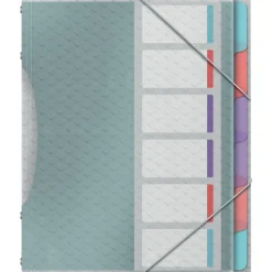 Esselte Colour'Breeze - Trieur - PP - 6 positions - multicolore