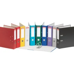 Esselte ESSENTIALS - Classeur à levier - Dos 75 mm - A4 - disponible dans différentes couleurs
