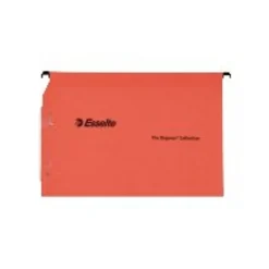Esselte Kori - 25 Dossier suspendus pour armoires - orange - fond 30 mm