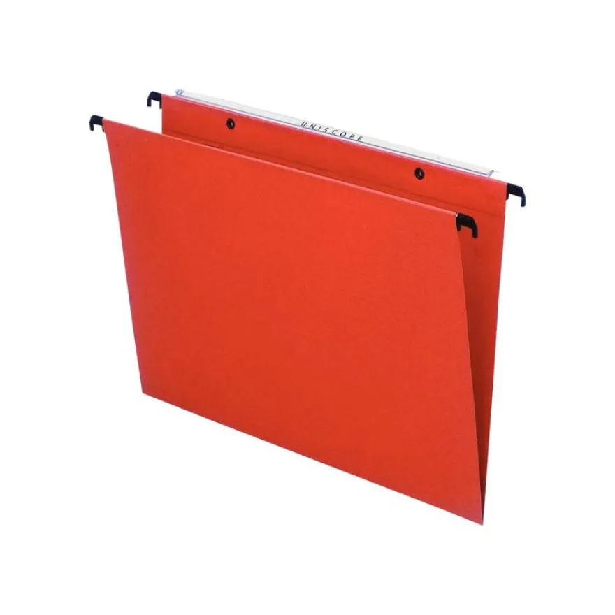 Esselte Kori - 25 Dossier suspendus pour tiroirs - orange - fond 15 mm