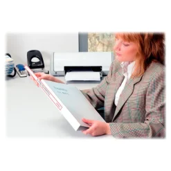 Esselte Panorama - Classeur à anneaux personnalisable - Dos 38 mm - A4 - pour 180 feuilles - blanc