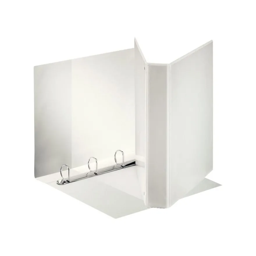 Esselte Panorama - Classeur à anneaux personnalisable - Dos 50 mm - A4 Maxi - pour 300 feuilles - blanc