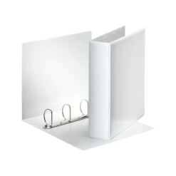 Esselte Panorama - Classeur à anneaux personnalisable - Dos 77 mm - A4 - pour 500 feuilles - blanc