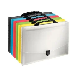 Esselte Vivida - Classeur ménager (valisette trieur) 12 onglets - disponible dans différentes couleurs