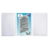 Etui Oxford - 3 volets 8,5x12,5 cm - PVC 20/100e - incolore
