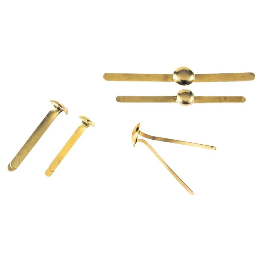 Exacompta - 40 Attaches parisiennes - 24 mm - or