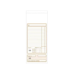Exacompta - 10 Blocs additions - 50 feuilles - 96 x 230 mm - en double