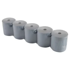 Exacompta - 10 Bobines caisses Safecontact - papier thermique simple couche 80 x 80 mm - 76 m