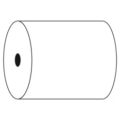 Exacompta - 10 Bobines chimiques - rouleaux caisses - 76 x 70 x 12 mm - 2 plis autocopiant