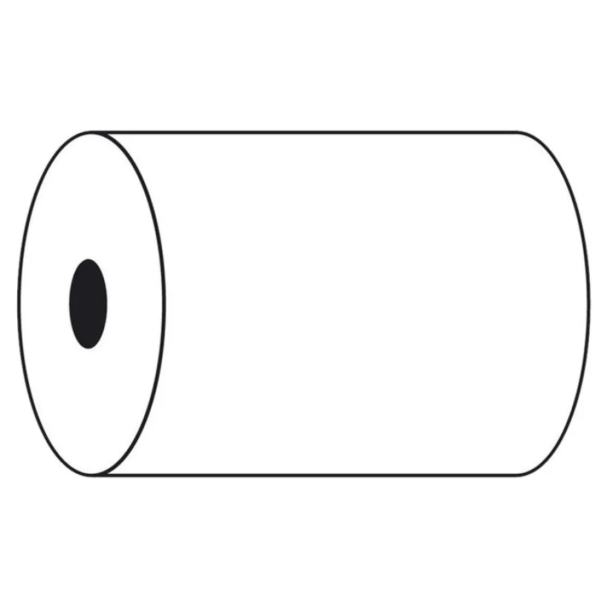 Exacompta - 5 Bobines thermiques - rouleaux TPE - 57 x 46 x 12 mm - sans Bisphénol A