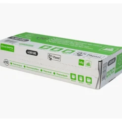 Exacompta - 10 Bobines thermique - rouleau caisse - 80 x 72 x 12 mm - 1 pli - sans phénol - 76 m
