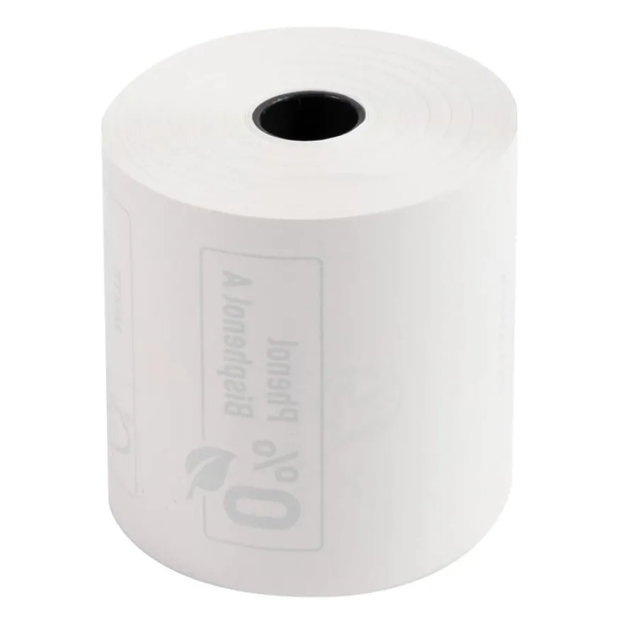 Exacompta - 10 Bobines Ticket de Caisse 57x60mm - 44m - Thermique 55g/m² Sans Phénol - Compatible CB & Imprimantes