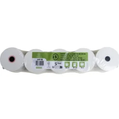Exacompta - 50 Bobines Ticket de Caisse 80x68mm - 70m - Thermique 48g/m² Sans Phénol - Blanc - Nouveauté