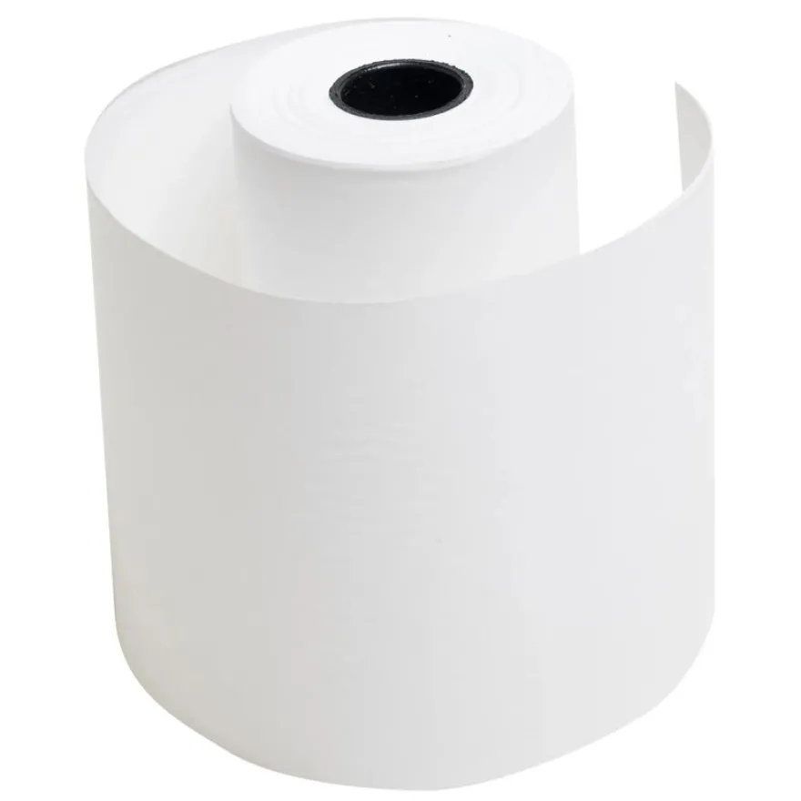 Exacompta - 10 Bobines Ticket Carte Bancaire 57x37mm - 18m - Thermique 55g/m² Sans Phénol - Blanc - Nouveauté