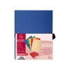 Exacompta - 5 Chemises à sangle dos extensible - pour 1000 feuilles - couleurs assorties