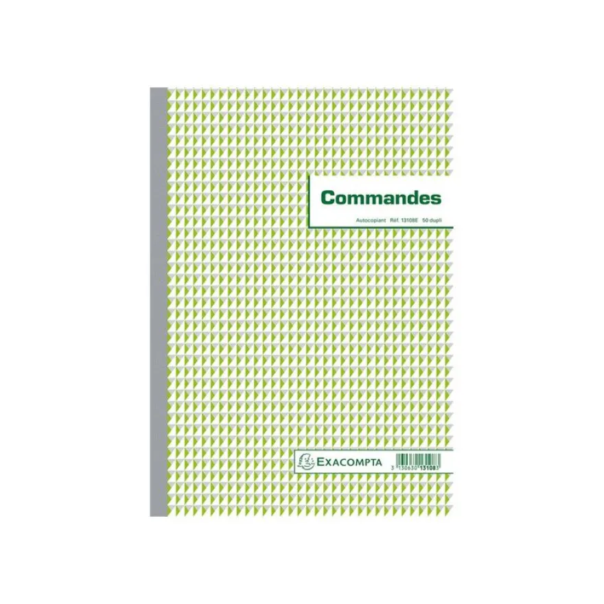 Exacompta - 5 Manifolds Carnets de commandes - 50 dupli - A4