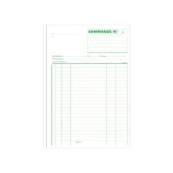 Exacompta - 5 Manifolds Carnets de commandes - 50 dupli - A4