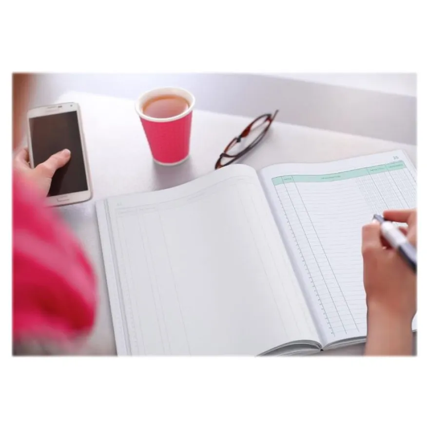 Exacompta - 5 Manifolds Carnets de recettes/dépenses - 50 dupli - A4