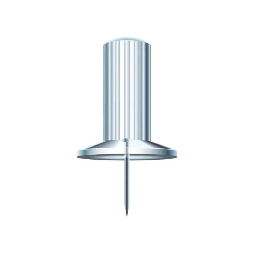 Exacompta - 25 Épingles papic - 10 mm - transparent