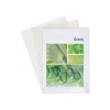 Exacompta - 100 Pochettes coin - A4 - 13/100 - cristal transparent