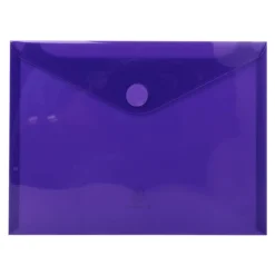 Exacompta - 5 Pochettes enveloppes à scratch - A5 - pour 90 feuilles - couleurs assorties