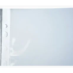 Exacompta - 50 Pochettes perforées - A4 - PP lisses - cristal 6/100E