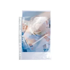 Exacompta - 100 Pochettes perforées - A4 - 9/100 - cristal