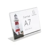 Exacompta - 10 Présentoirs double face pour 105 x 74 mm