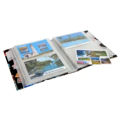 Exacompta - Album de collection pour 200 cartes postales