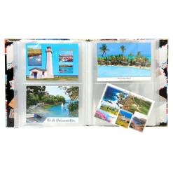 Exacompta - Album de collection pour 200 cartes postales
