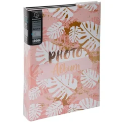 Exacompta - Album photo à pochettes - 300 photos 10 x 15 cm - 22.5 x 32.5 cm - pastel tropic