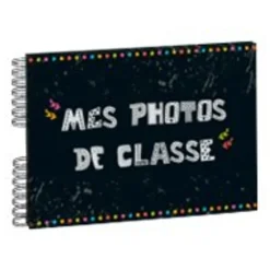 Exacompta - Album photo à spîrales "Mes photos de classes" 32 x 22 cm - 50 pages