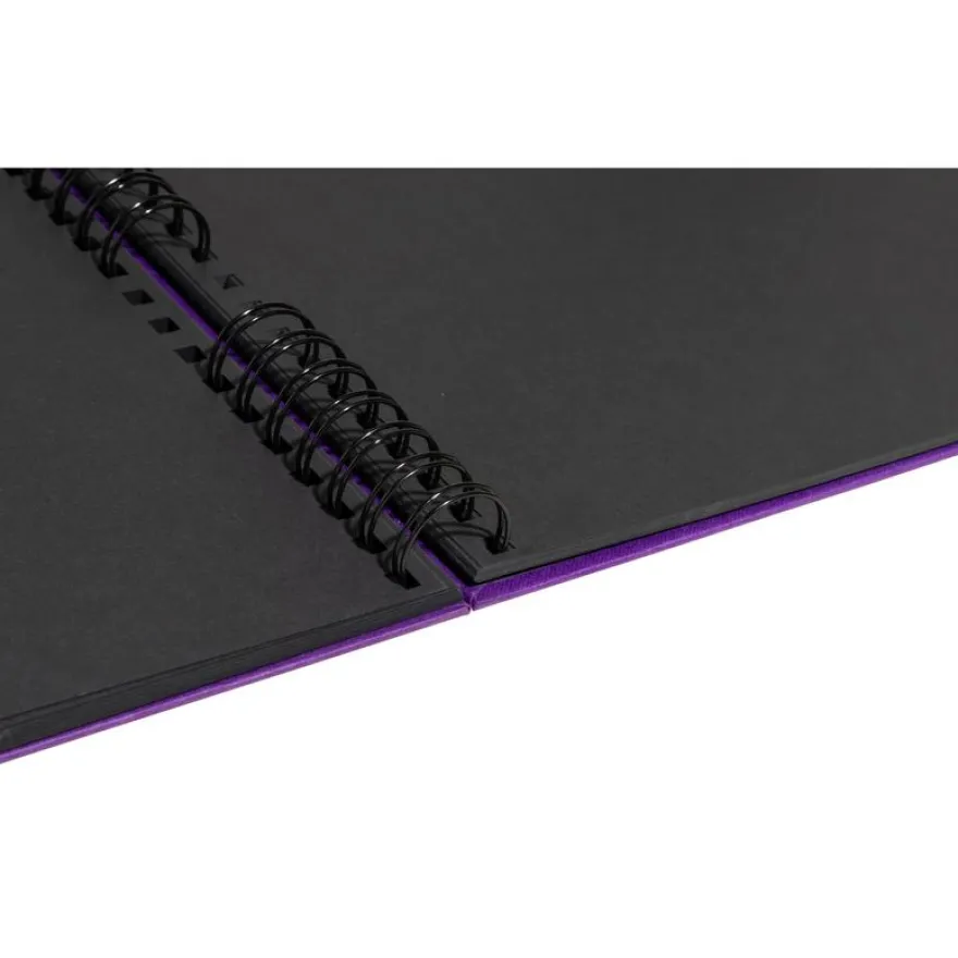 Exacompta - Album photos Japan 32x22 cm - 50 pages pour 150 photos Japan 10 x 15 cm - violet
