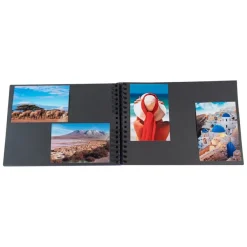 Exacompta - Album photos Japan 32x22 cm - 50 pages pour 150 photos Japan 10 x 15 cm - violet